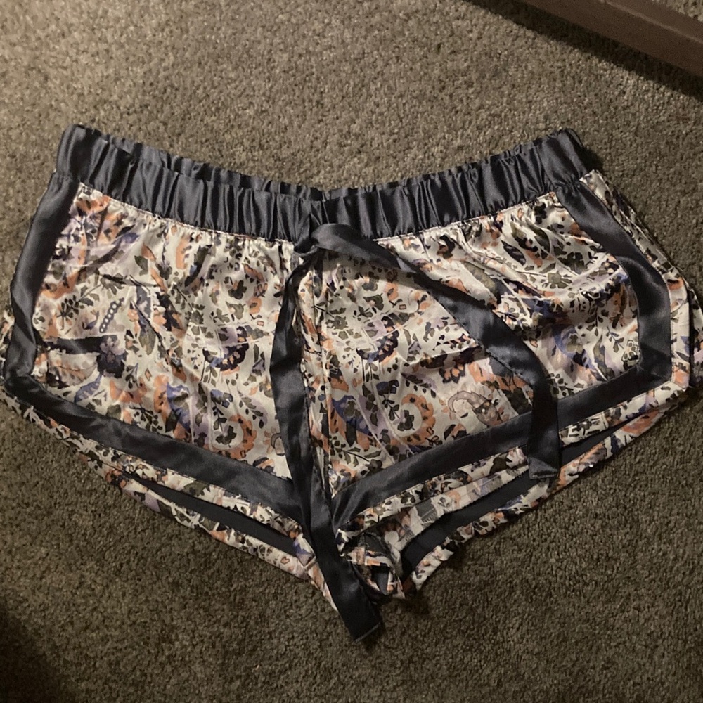 Victoria's Secret Floral Satin Shorts